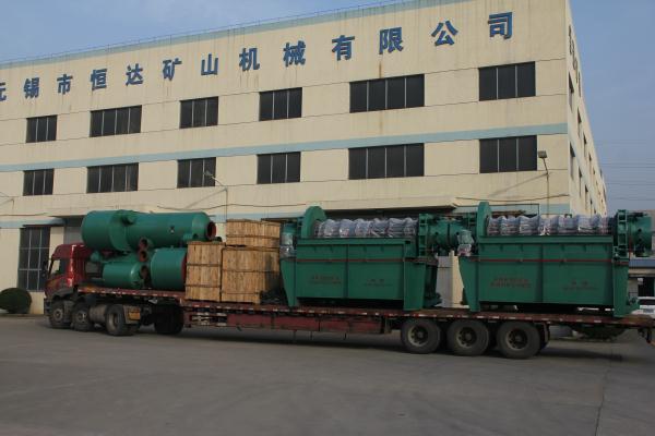 發(fā)往河北2臺(tái)ZPG72-6盤式真空過(guò)濾機(jī)
